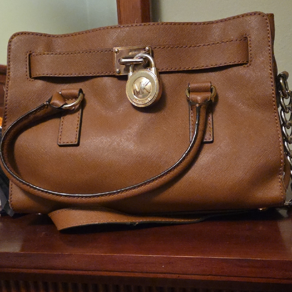 Brown Leather Handbag